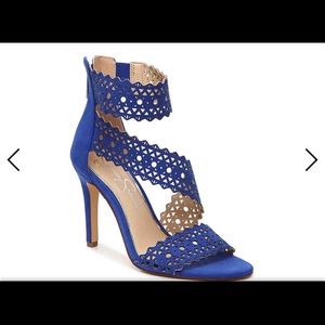 Jessica Simpson Royal Blue Heels Size 8 1/2